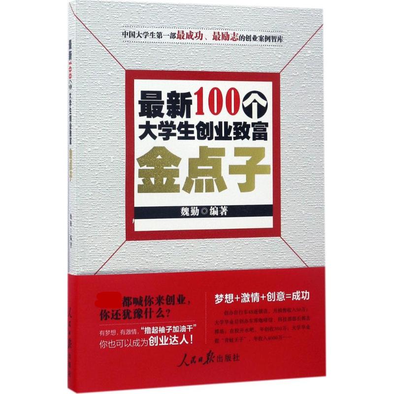 100个大学生创业致富金点子高清大图