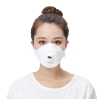 3M 9332防护口罩 FFP3级过滤99% 雾霾PM2.5微颗粒物防护 防流感病毒 10只/盒