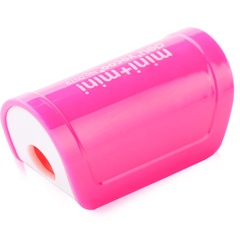 得力(deli)0545卷笔刀 削笔器 时尚靓彩抽屉式迷你卷笔刀 学生办公高清大图