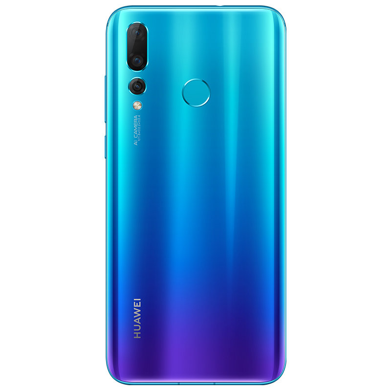 华为/HUAWEI nova4 极点全面屏 2000万超广角三摄 8GB+128GB 苏音蓝 移动联通电信4G拍照全网通手机