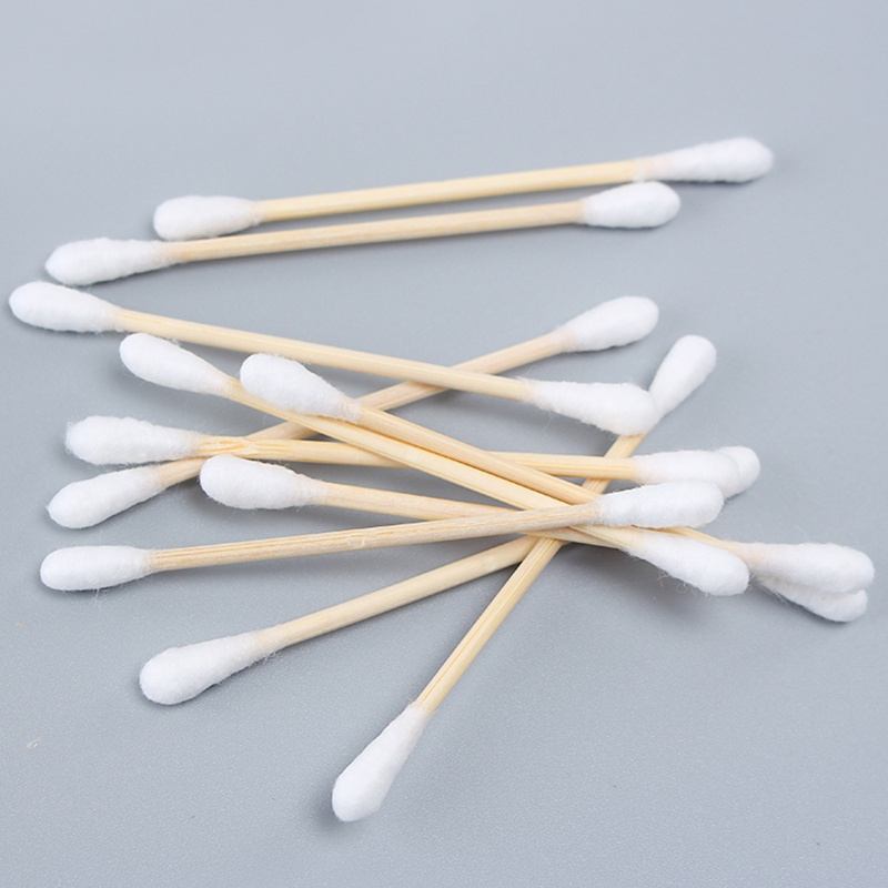 双头一次性棉签掏耳朵棉花棒棉签棒卸妆化妆棉棒棉花木棒婴儿小棉