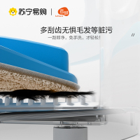 [苏宁自主品牌]百邻平板拖把家用免手洗挤水一拖净干湿两用懒人拖布瓷砖地拖地板神器净污分离6块布