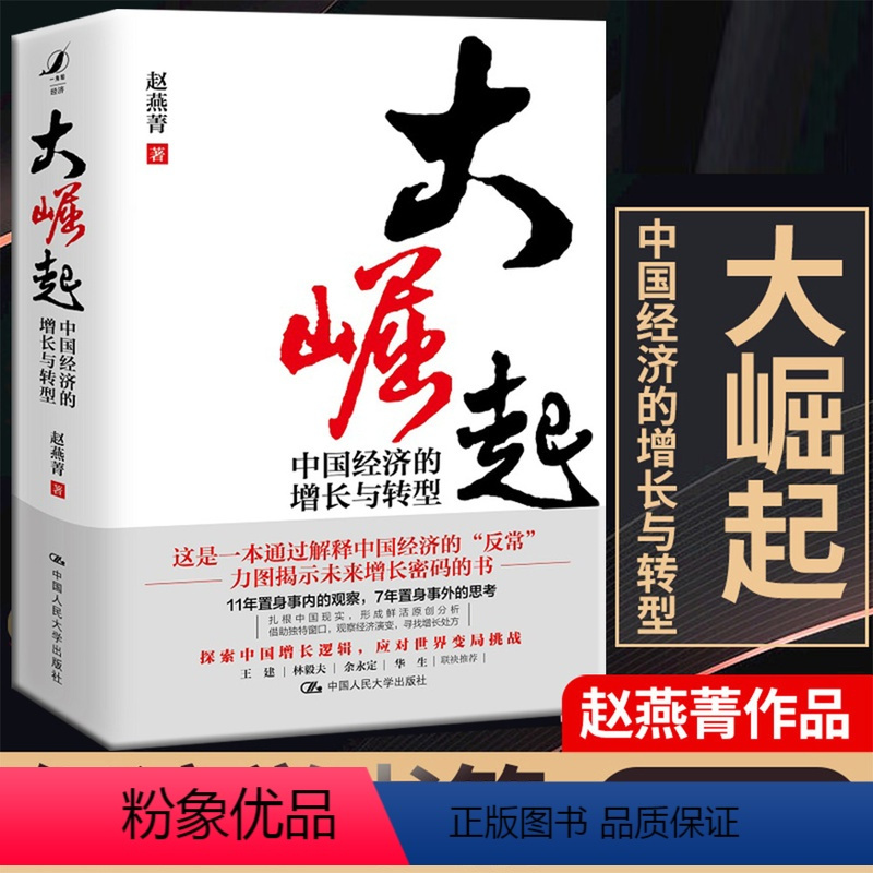 [正版] 大崛起:中国经济的增长与转型 赵燕菁 著 一本通过解释中国经济的“反常” 力图探索未来增长密码的书 探索中国