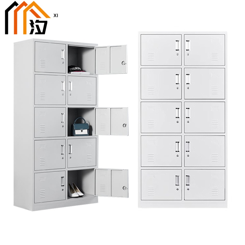 汐铁皮衣柜十门台高清大图