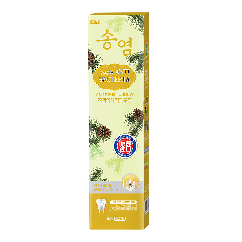 皓蓝 蜂胶茶洁牙膏100G(西柚蜂蜜味)