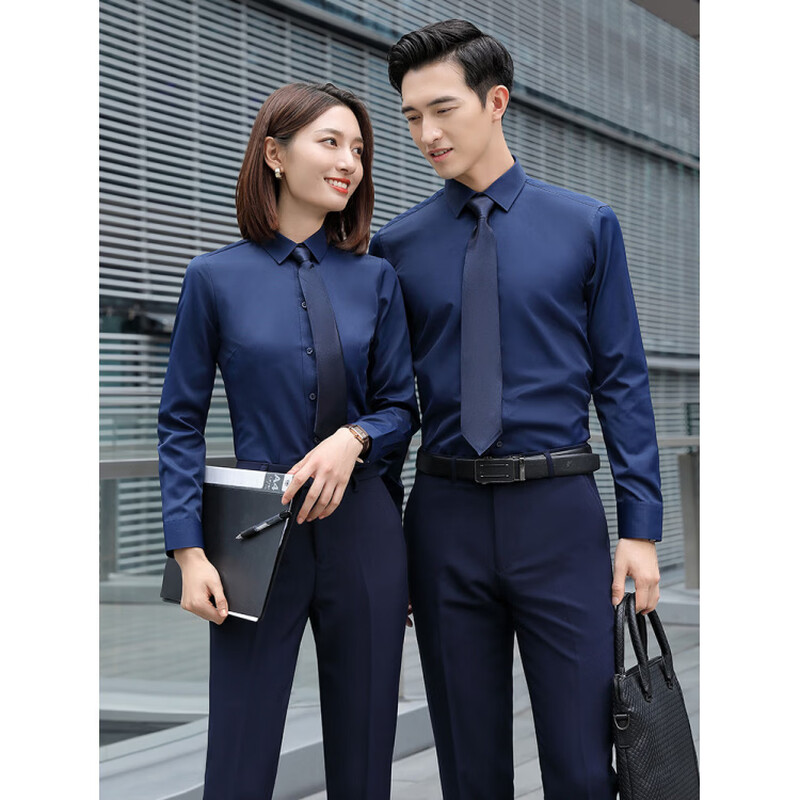 七匹狼 竹纤维工作服夏季工作服职业装 西裙女高清大图