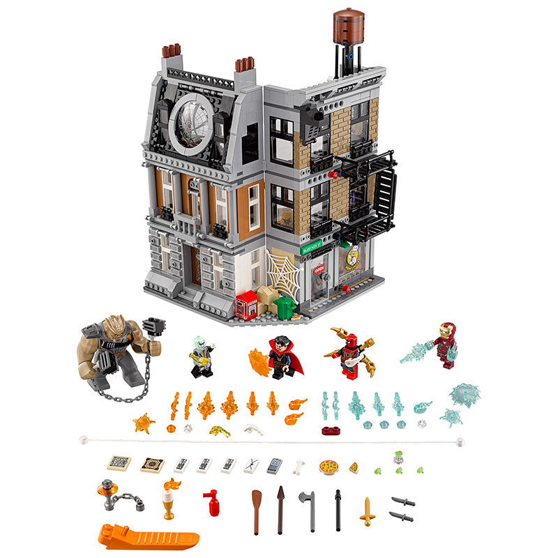 LEGO乐高 Super Heroes超级英雄系列 奇异博士至圣所大对决76108 积木玩具高清大图