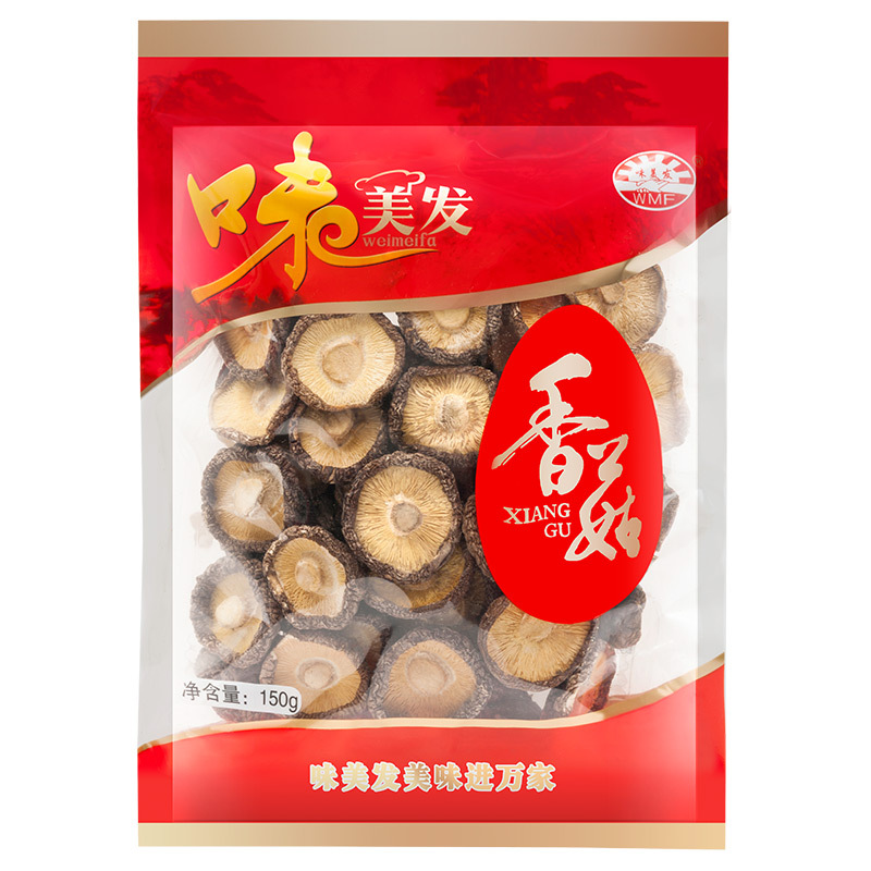 味美发 菌菇干货 香菇150g 山珍干货蘑菇冬菇煲汤干货古田特产
