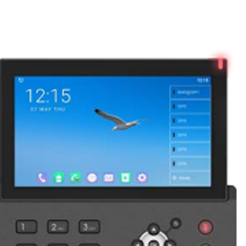 艾克心 7寸触摸屏可视电话机 可支持112个DSS快捷键 X7A安卓彩色触屏话机(单位:台)货期4天高清大图