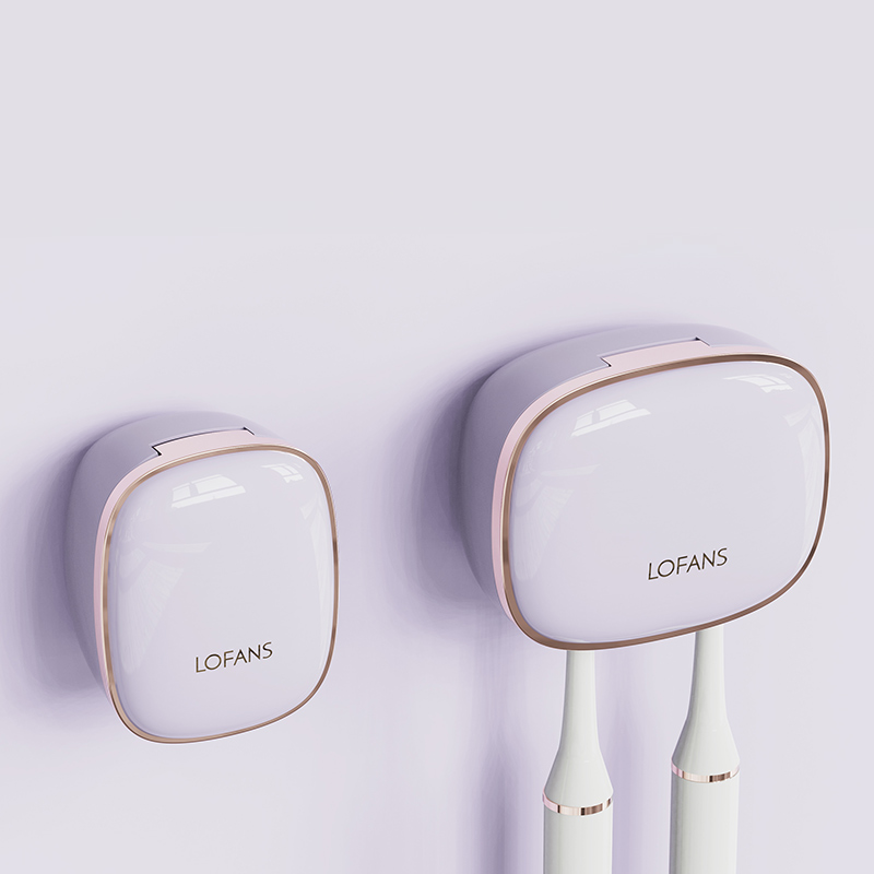 朗菲S7智能紫外线双人多效盒免打孔卫生间消毒机置物架高清大图