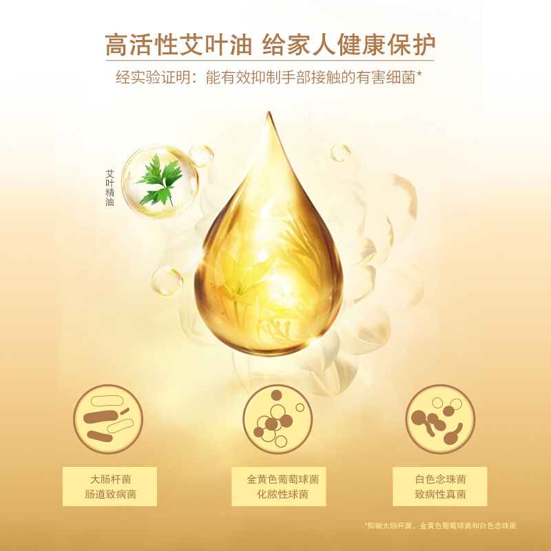 六神 艾叶抑菌洗手液(滋润型)500ml