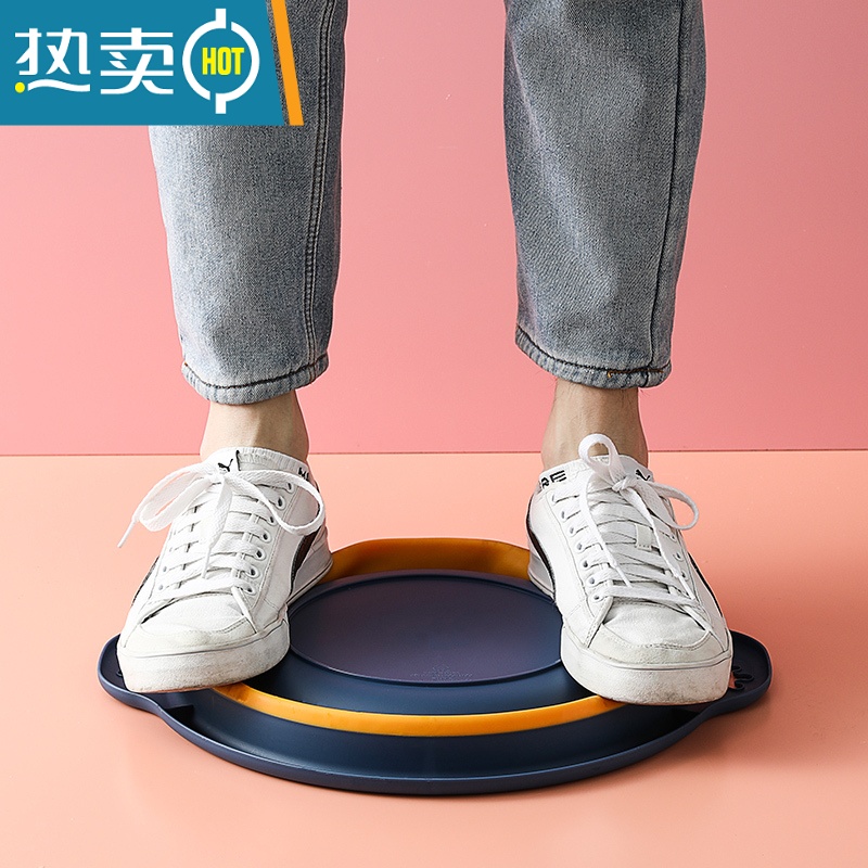 敬平可折叠洗脸盆大号家用学生宿舍用户外便携式婴儿洗澡盆子洗衣盆子高清大图