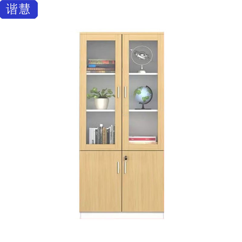 谐慧 二门 书柜文件柜 WJG022组高清大图