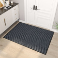 进门地垫门外耐脏防滑垫家用门口入户脚垫玄关可裁剪地毯卫浴垫子 50*80CM【耐磨耐蹭】【卧室通用】 无字-灰色