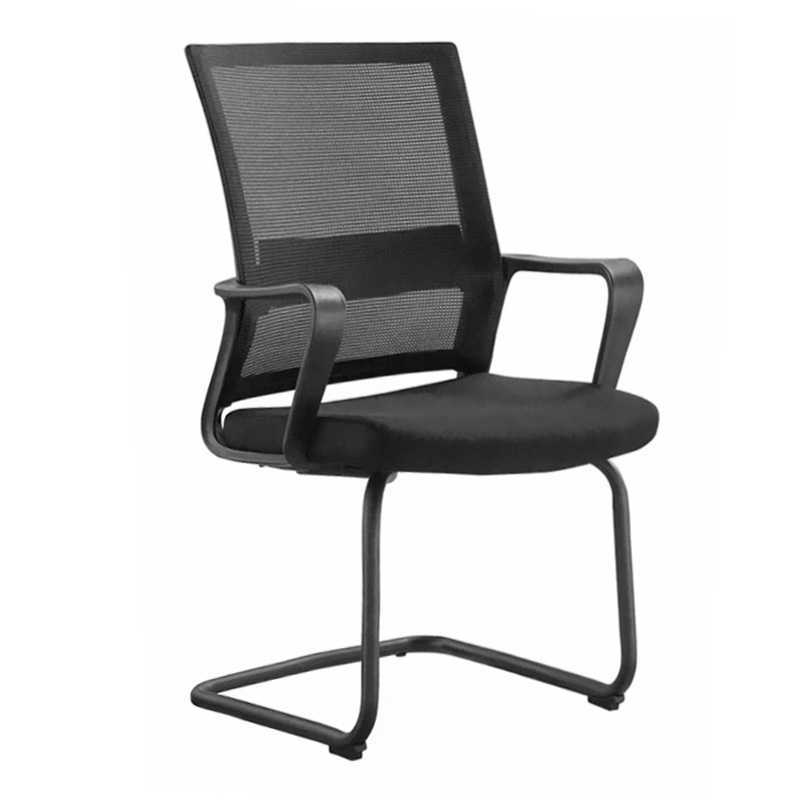 广亿隆办公椅洽谈椅会议椅培训椅弓形网布椅高清大图