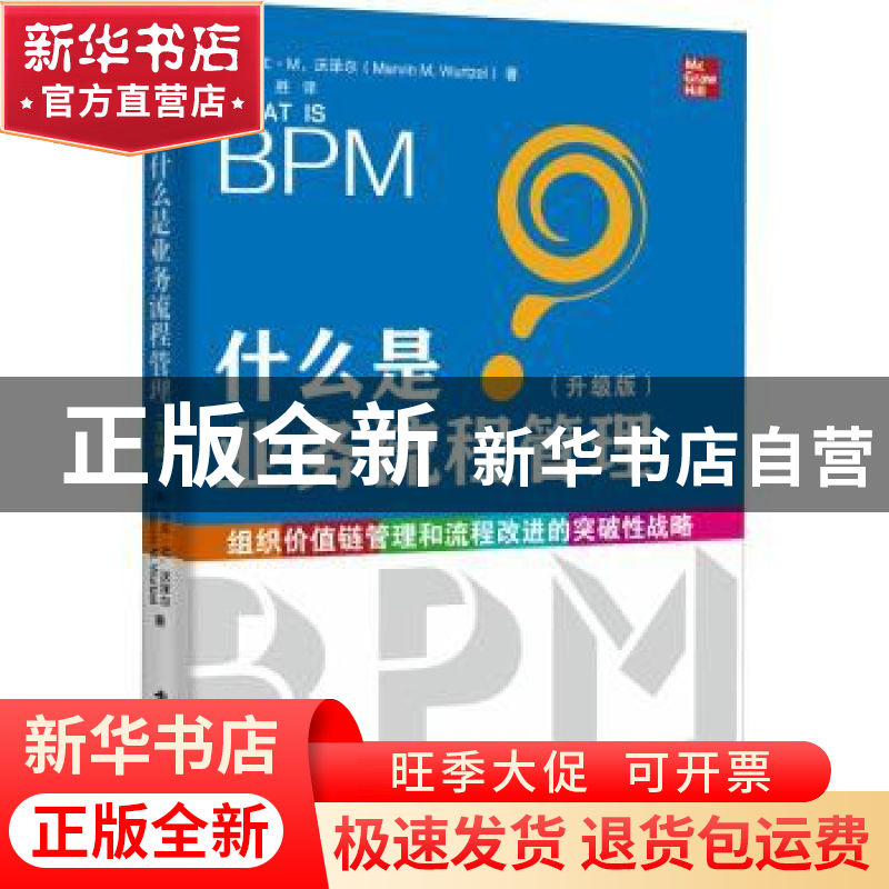 正版 什么是业务流程管理(升级版) [美]马文·M.沃泽尔 电子工业出高清大图