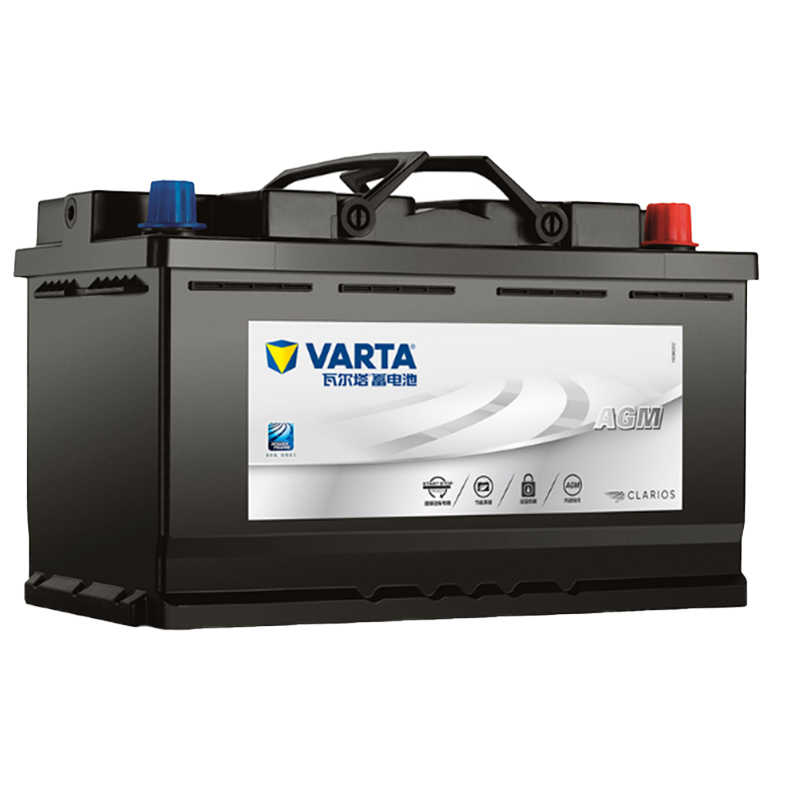 瓦尔塔(VARTA)蓄电池 AGM80 H7-80L干电瓶80AH