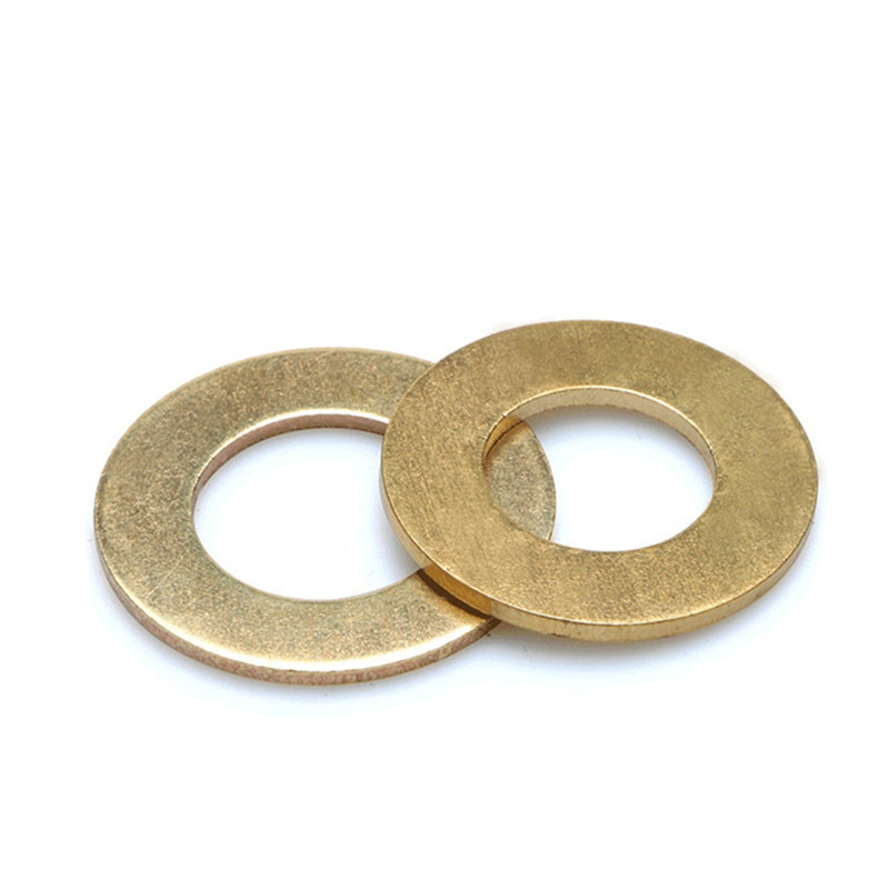 蔚期 铜垫片 GB97黄铜平垫圈 M10 个