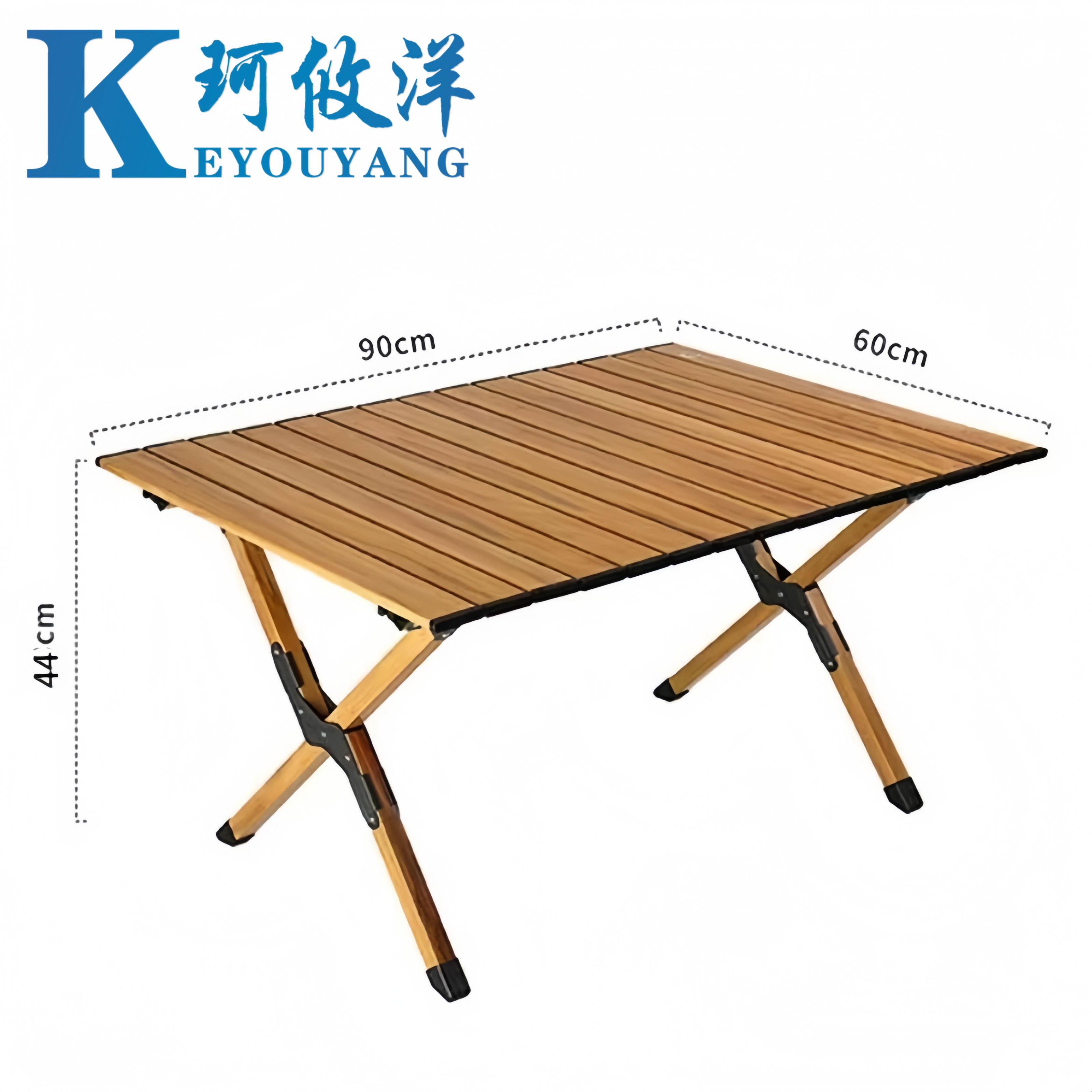 珂攸洋 折叠桌 90cm 张高清大图