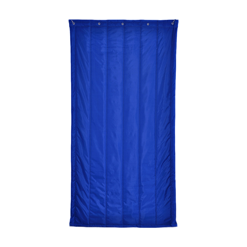 天空桥 棉门帘 MML-121宝蓝色无窗口八层棉 平方米高清大图