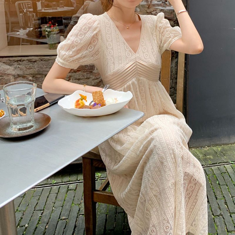 哺乳衣外出辣妈款哺乳装孕妇装产后喂奶期显瘦夏季女装哺乳连衣裙 短款【竖开拉链】 M