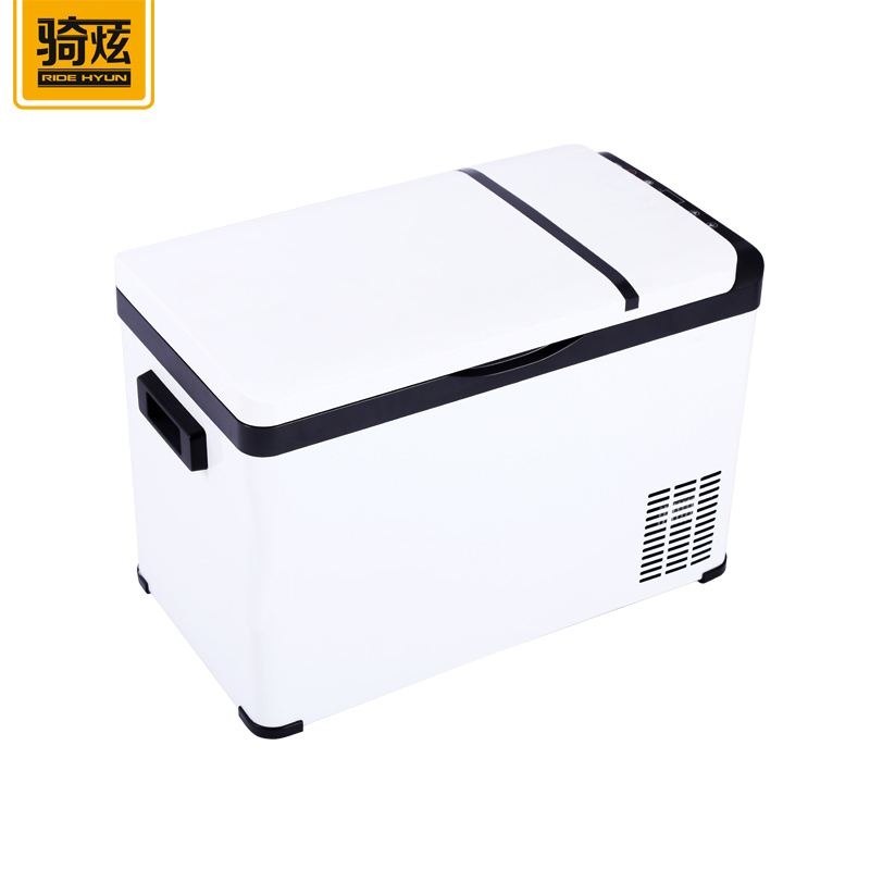 骑炫K26压缩机制冷车载冰箱小型车家两用冷暖箱12V-24V大货车用冰柜