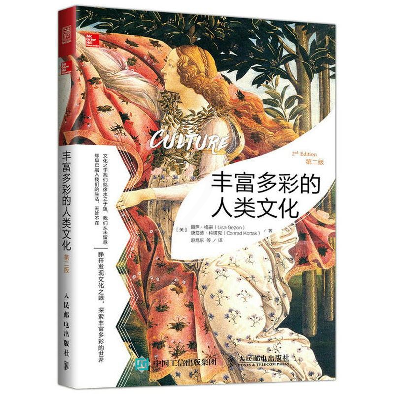 [正版]丰富多彩的人类文化 第二版 学习人类学了解当今不同文化的入门读物 社会问题人类学在解决社会冲突中的作用高清大图