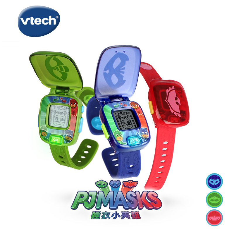 VTech伟易达睡衣小英雄手表 女孩多功能游戏电子表儿童玩具3-6岁 猫头鹰