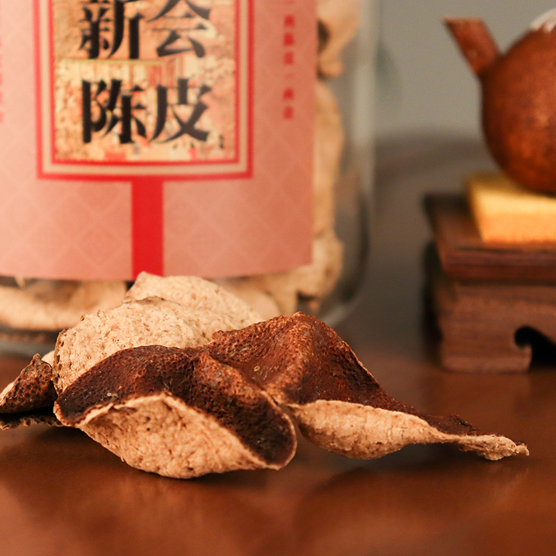昀品堂(YUNPINTANG) 岁月金藏 新会干仓陈皮礼盒150g 10年陈化