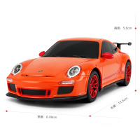 星辉(Rastar)保时捷遥控车1:24儿童玩具电动遥控车模型39900橙色