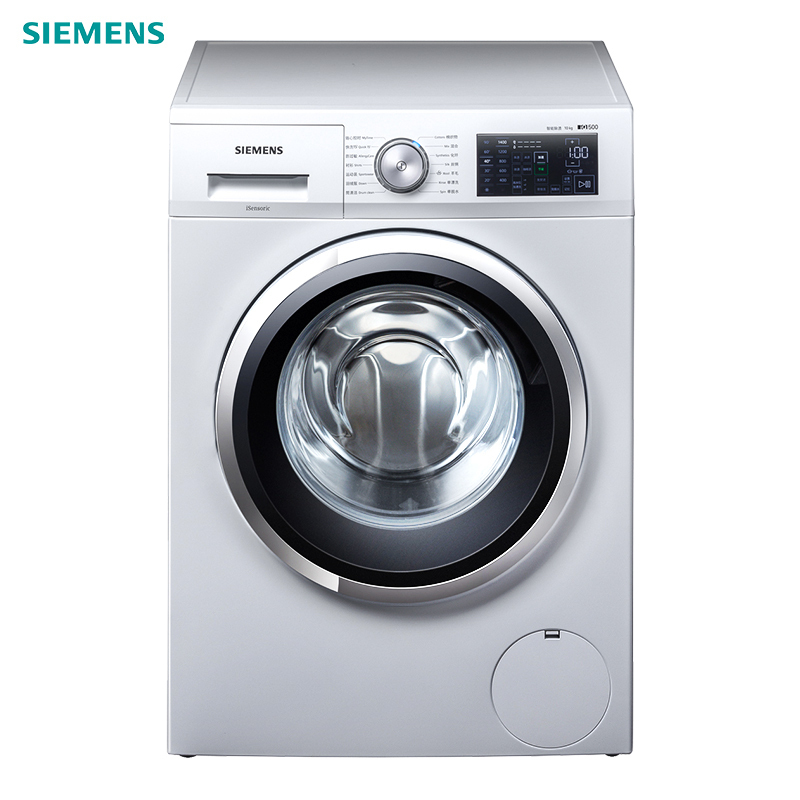 西门子(SIEMENS)XQG100-WM14R560LW 10公斤 高温煮洗 变频 智能除渍 滚筒洗衣机(白色)