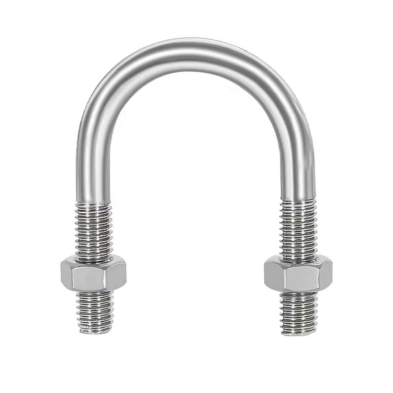 中锦科技 不锈钢U形螺丝U型卡管夹固定管卡 M20*426mm 4.8级 套