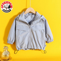 史努比(SNOOPY)秋季新款男童外套儿童外套中小童男小孩休闲时尚外套AE099-HCB325