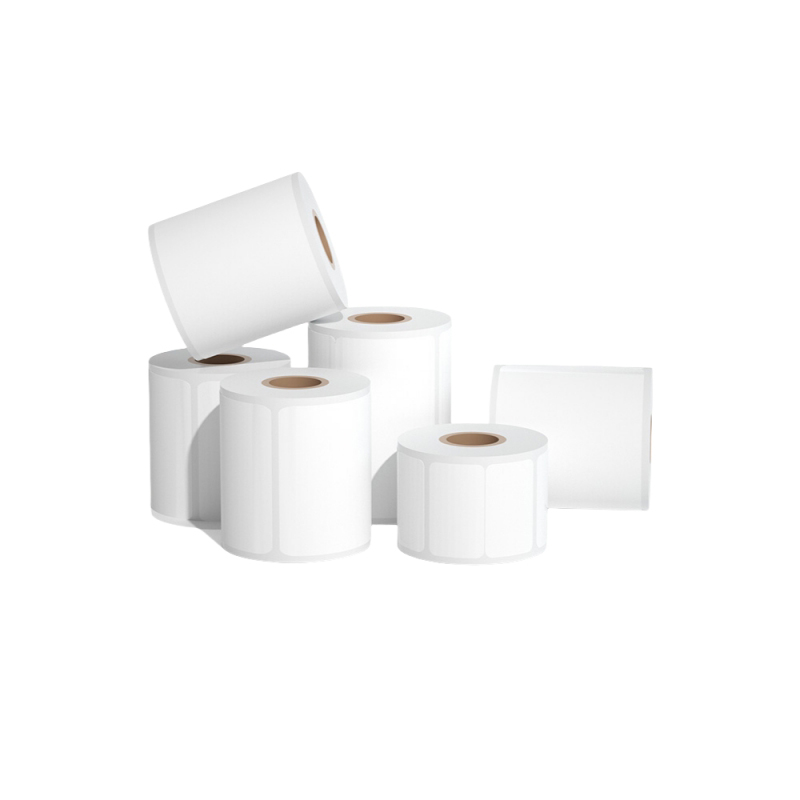 植巾 BBQ120 D50*90mm 热敏标签纸 标签纸 150张/卷(计价单位:卷)白绿色高清大图