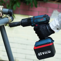 电锋忙 GJC-DFM00003 1/2大扭力冲击扳手42V 4.0Ah 一电一充 单位:套