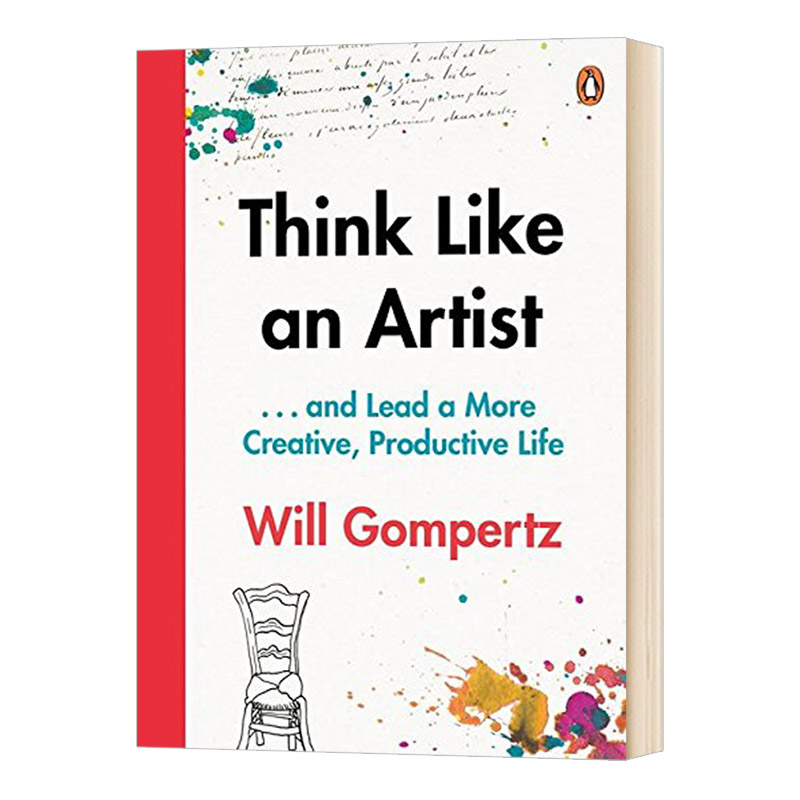 像修道士一样思考 [正版]像艺术家一样思考 英文原版 Think Like an Artist 英文版 Will Gom高清大图