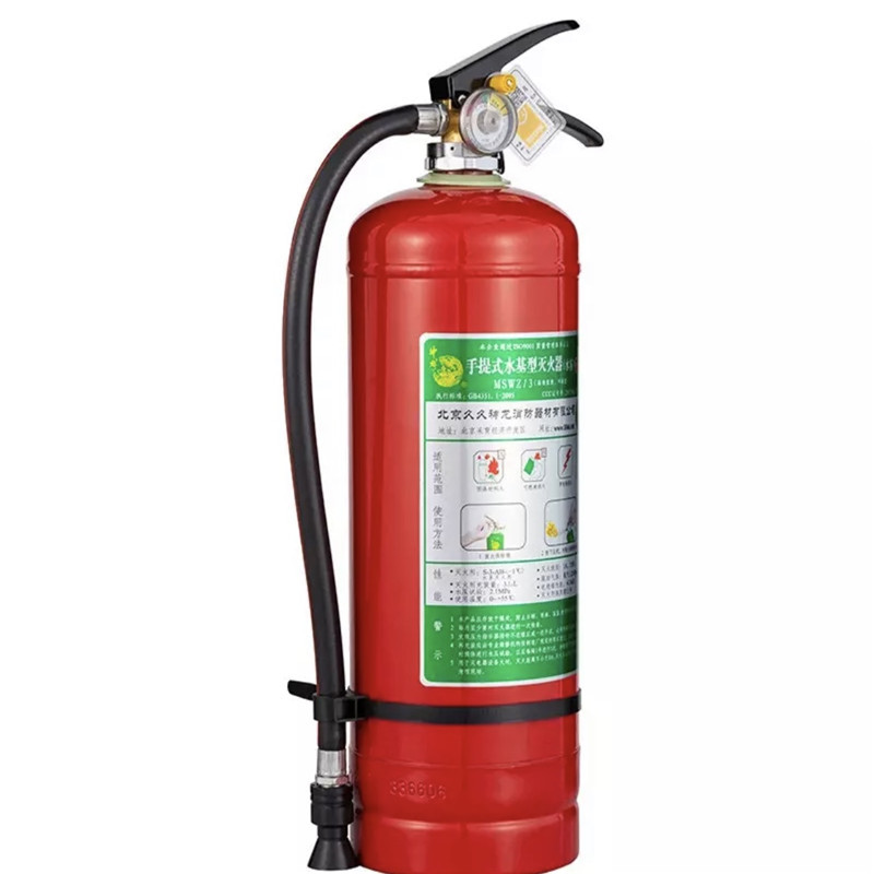 Zs-九九神龙 灭火器 增强型水基型(水雾)环保灭火器3升 车载家用及商用灭火器3L MSWZ/3-II