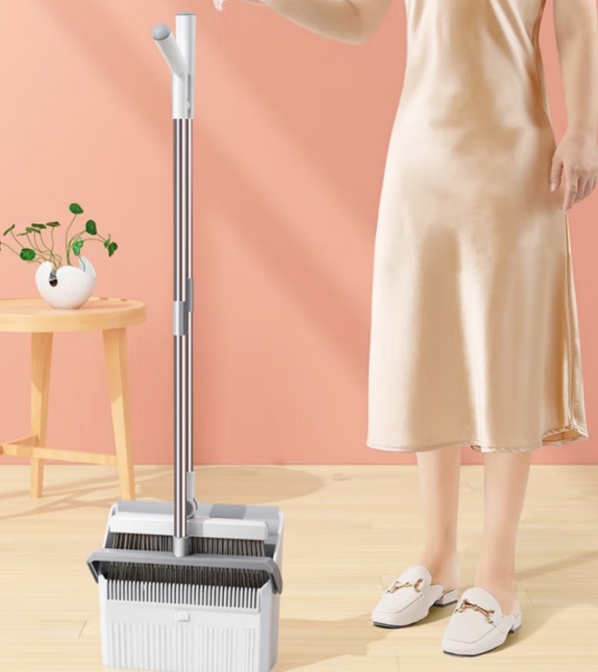 五月花 2件套扫把 双梳齿磁吸套扫 WYH-S203高清大图