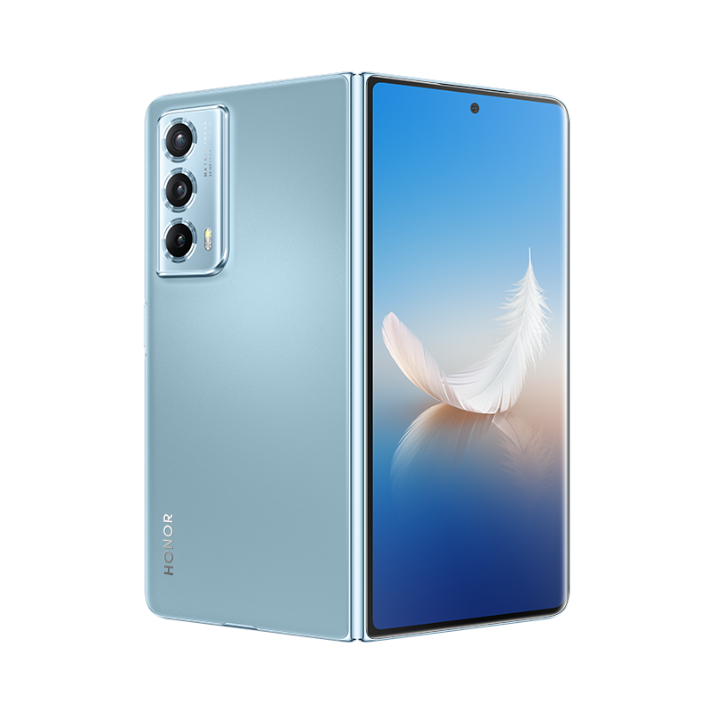 荣耀 Magic Vs2 12GB+256GB 冰川蓝 超轻薄折叠机身 5000mAh大电池 第1代骁龙8+旗舰芯片 荣耀鹰眼相机40倍长焦摄影 5G手机