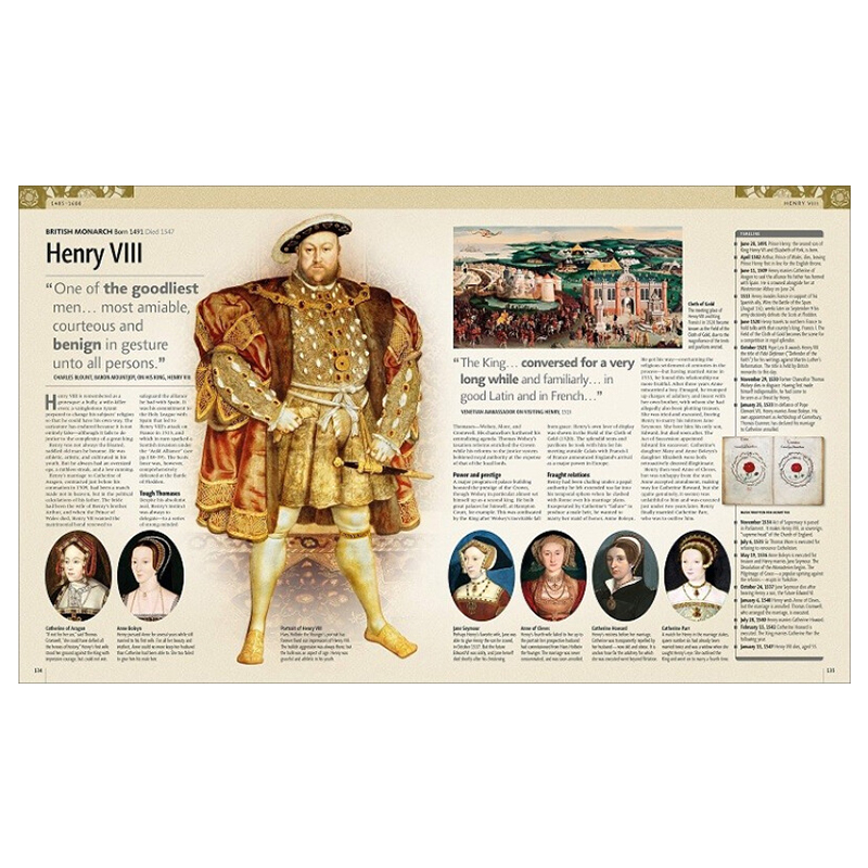 [正版]DK图解英国和爱尔兰历史 英文原版 History of Britain and Ireland: The D高清大图