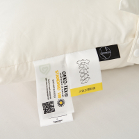 天作之合颈椎枕头睡觉专用出口品质U牵引反弓助睡眠枕全棉枕芯可调颈椎枕家用2243