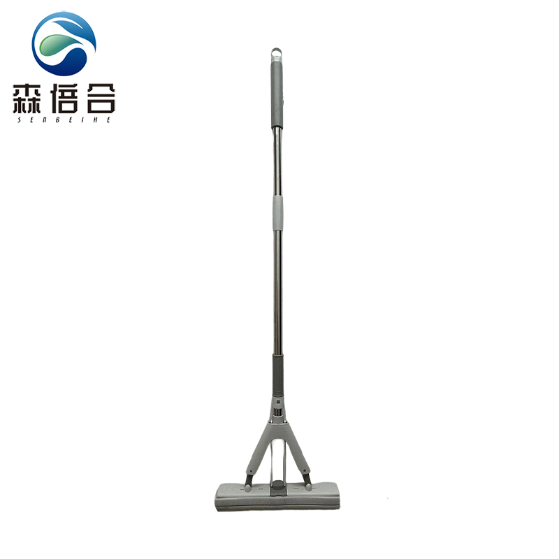森倍合 海绵拖把胶棉拖把对折挤水拖把 33cm/把高清大图