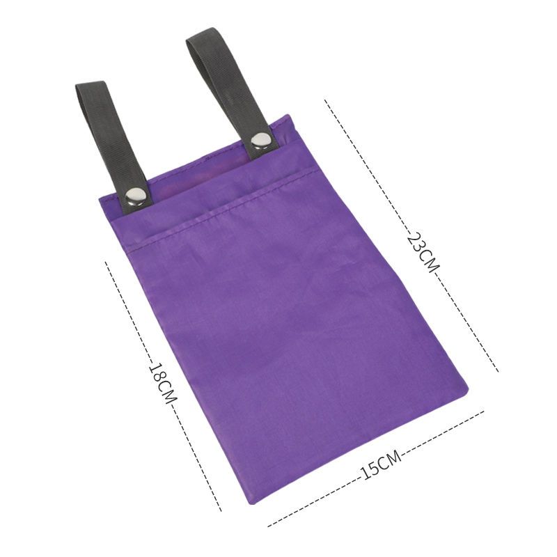 电动车挂兜挂袋通用收纳袋多功能摩托车袋子手机储物袋电瓶车挂包紫色
