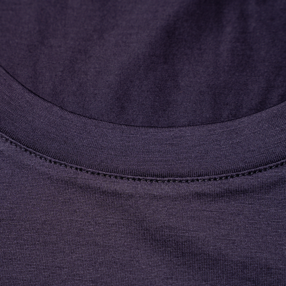 尘界男士短袖T恤衫2025夏季款时尚休闲纯色圆领衫高清大图