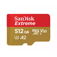 闪迪(Sandisk)512GB TF卡手机内存卡读190MB/s写130MB/s运动相机无人机存储卡Micro SD卡