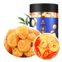 杞利元 灯笼桂圆肉干210g 桂圆干特产龙眼肉干龙眼肉罐装无核泡水泡茶