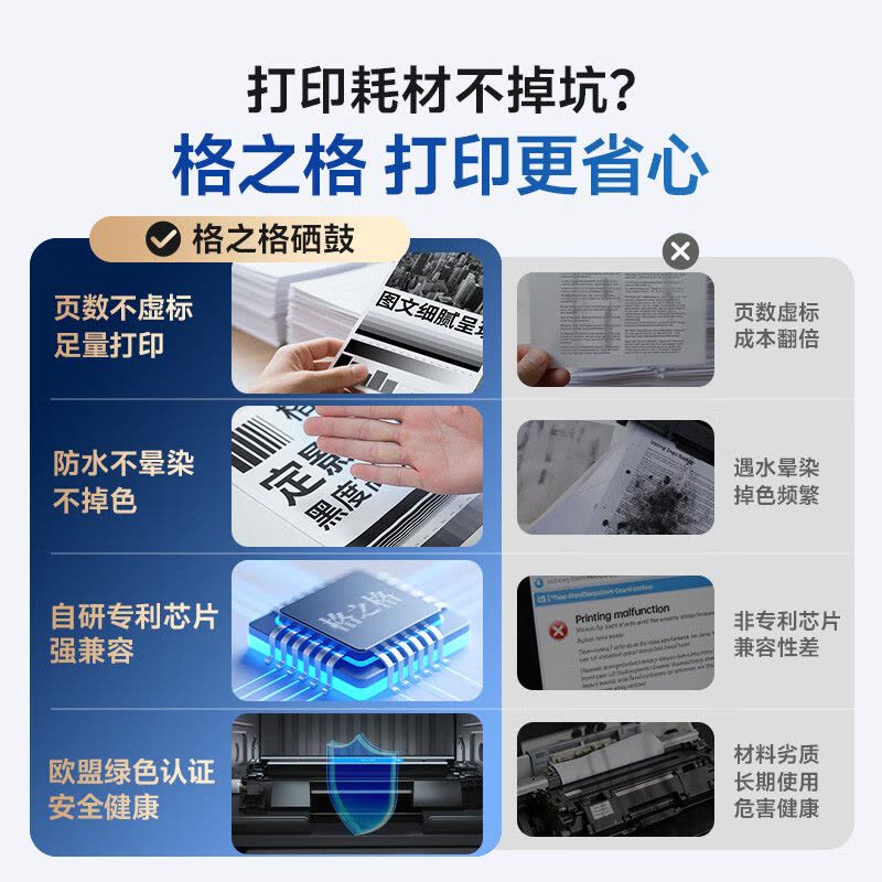 格之格TN3435粉盒 适用兄弟mfc8540dn打印机5585d硒鼓hl5595dn 8530dn 5590dn 8535dn 5580d墨粉盒图片