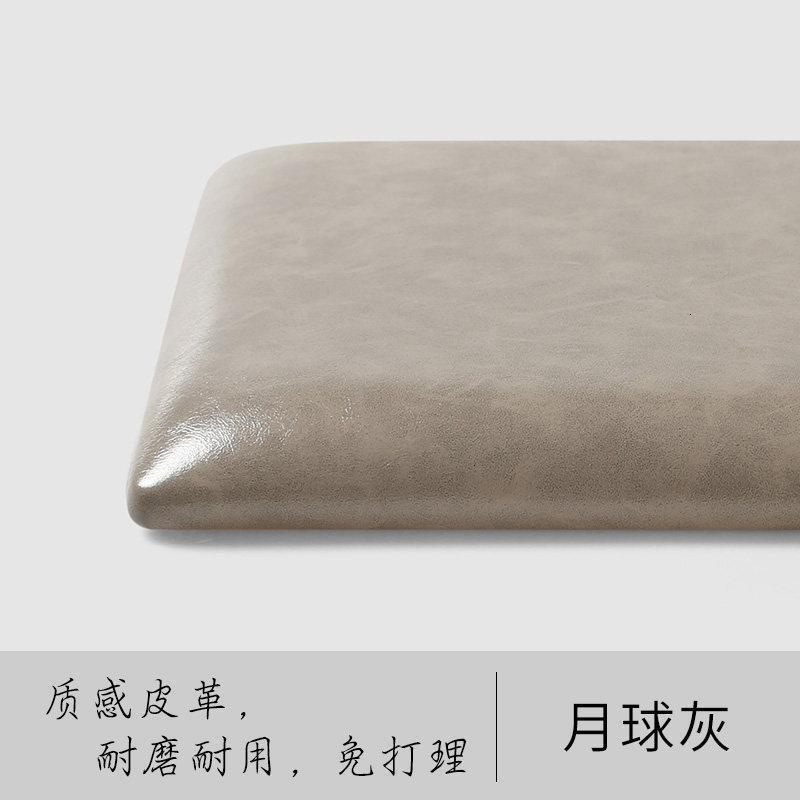 家柏饰(CORATED)定制小凳子垫子卡座换鞋凳软包坐垫木凳椅子皮革座垫玄关鞋柜凳垫高清大图