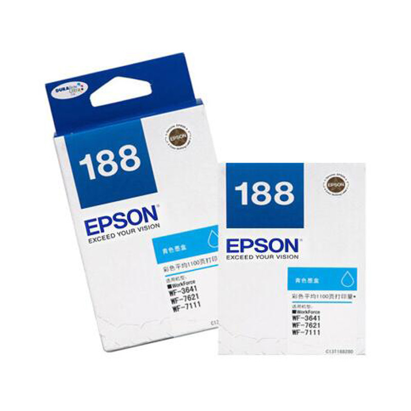 爱普生（EPSON） T1882 青色 打印机墨盒