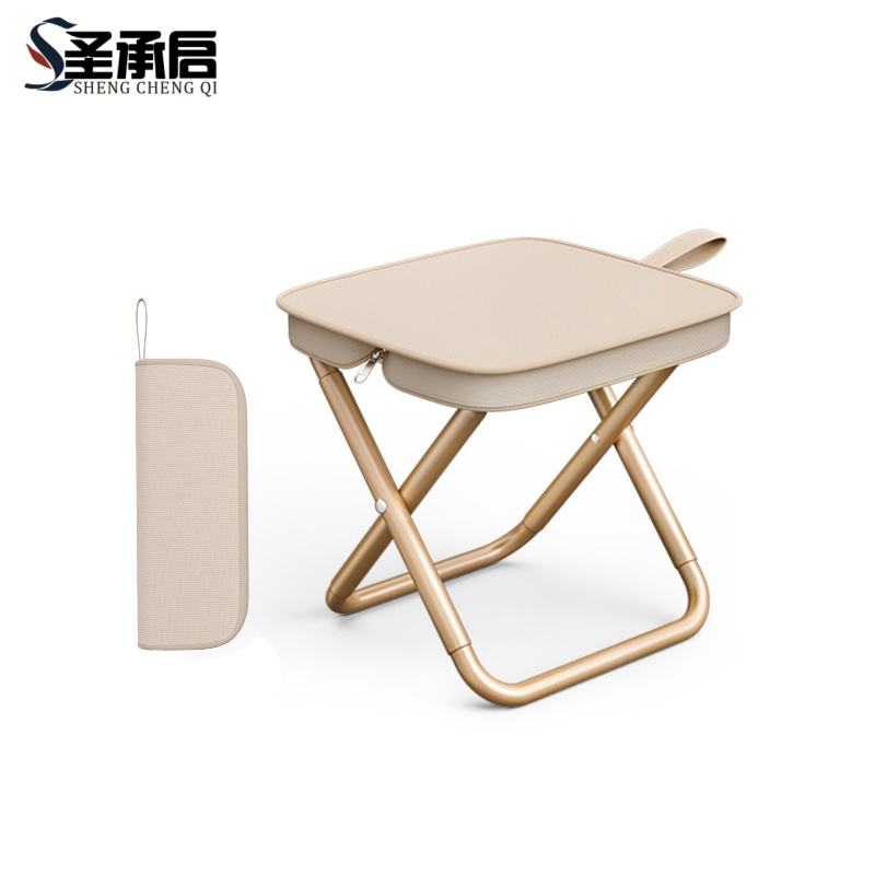 圣承启 手包凳 卡其 把高清大图